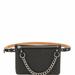 Michael Kors Accessories | Michael Kors Logo Pvc Pull Chain Belt Bag Large | Color: Black/Gray | Size: Large