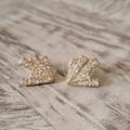 J. Crew Jewelry | J. Crew Stud Earrings | Color: Gold | Size: Os