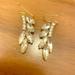 J. Crew Jewelry | Costume Jcrew Earrings Never Worn | Color: Gold/White | Size: Os