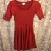 Lularoe Dresses | Lularoe Nicole Dress Xs | Color: Pink/Red | Size: Xs