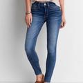 American Eagle Outfitters Jeans | New American Eagle Super Stretch Jeggings | Color: Blue | Size: 2