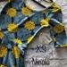 Lularoe Dresses | Blue And Yellow Floral Nicole Dress | Color: Blue/Yellow | Size: Xs