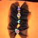 Disney Accessories | For The Hair 4 Pieces | Color: Black/Purple | Size: Osg