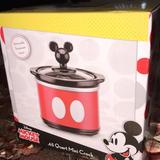 Disney Kitchen | Disney Mickey Mouse .65 Quart Mini Crock | Color: Black/Red | Size: Os