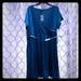 Torrid Dresses | Brand New Torrid Size 3 Teal Dress W/ Belt! | Color: Blue | Size: Torrid Size 3