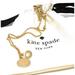 Kate Spade Jewelry | Kate Spade Spot The Spade Pave Charm Pendant Gold | Color: Gold/White | Size: Os