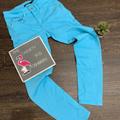 Ralph Lauren Jeans | Lauren Ralph Lauren Teal Skinny Denim Jeans Size 0 | Color: Blue | Size: 0