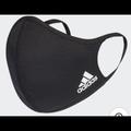 Adidas Accessories | Adidas Face Mask (One Mask) | Color: Black | Size: Large