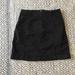 Free People Skirts | Free People Black Denim Mini Skirt | Color: Black | Size: 4