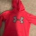 Under Armour Tops | Bright Pink Under Armour Hoodie | Color: Gray/Pink | Size: S