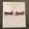 Kate Spade Jewelry | New Kate Spade Bow Earrings!! | Color: Gold | Size: Os