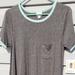 Lularoe Dresses | Bnwt Lularoe Carly - Tshirt Dress | Color: Gray/Green | Size: Xs