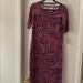 Lularoe Dresses | Comfy Cute Dress | Color: Pink/Purple | Size: L