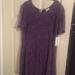 Lularoe Dresses | Lularoe Amelia 2xl | Color: Purple | Size: Xxl