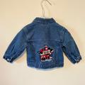 Disney Jackets & Coats | Disney Toddler Mickey & Minnie Denim Jacket 2t | Color: Blue/Red | Size: 24mb