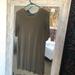 Brandy Melville Dresses | Green Brandy Melville Tee Shirt Dress | Color: Green | Size: Os