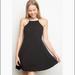 Brandy Melville Dresses | Brandy Melville Halter Abigail Floral Dress | Color: Black/Red | Size: Os