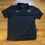 Under Armour Shirts | Carolina Under Armour Polo Size Xl | Color: Black/Gray | Size: Xl