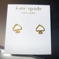 Kate Spade Jewelry | Kate Spade Ks Spade Gold Cutout Stud Earrings New | Color: Gold | Size: Os