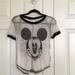Disney Tops | Disney Mickey T-Shirt | Color: Black/Gray | Size: Xs