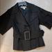 Zara Jackets & Coats | Black Zara Jacket With Belt | Color: Black | Size: S