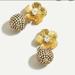 J. Crew Jewelry | Nwt J. Crew Women's Tropical Pav Drop Earrings | Color: Gold | Size: Os