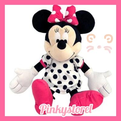 Disney Toys | Disney Minnie Mouse Stuffed Animal | Color: Black/Pink | Size: 21" X 7" X 10"
