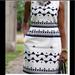J. Crew Dresses | J Crew Geometric Dress | Color: Black/White | Size: 4