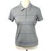 Nike Tops | Nike Golf Fitdry Gray Stripe Zip Polo Shirt | Color: Blue/Gray | Size: S