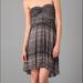 Free People Dresses | Free People Strapless Tribal Print High-Low Dress | Color: Black | Size: M