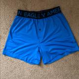 American Eagle Outfitters Underwear & Socks | American Eagle Boxers | Color: Blue | Size: Xs