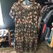 Lularoe Dresses | Lularoe 2xl Amelia Dress | Color: Brown/Cream | Size: 2x