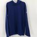 Adidas Shirts | Adidas Cross-Up Long Sleeve “Blue’ Pullover Hoodie Men’s Size Medium | Color: Blue | Size: M