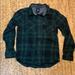 Vans Shirts & Tops | Boys Vans Down Flannel | Color: Black/Green | Size: Sb