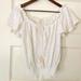 Free People Tops | Free People Off The Shoulder | Color: White | Size: S