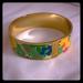 Lilly Pulitzer Jewelry | Lilly Pulitzer Bangle Bracelet | Color: Gold/Green | Size: Os