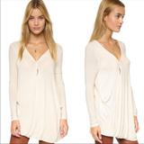 Free People Tops | Free People Miss Rose Wrap Blouse | Color: Cream | Size: S