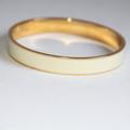 Kate Spade Jewelry | Kate Spade “Crme De La Crme” Bangle Bracelet | Color: Cream/Gold | Size: Os