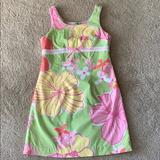 Lilly Pulitzer Dresses | Lilly Pulitzer Dress Girls Size 8 | Color: Green/Pink | Size: 8g