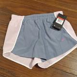 Nike Bottoms | Girls Nike Fitted Swim Shorts Size Large | Color: Gray/Pink | Size: Lg