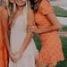 Free People Dresses | Free People Lace Dress | Color: Orange/Red | Size: S