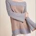 Anthropologie Tops | Elise Ribbed Tunic Xs Gray By Anthropologie | Color: Gray | Size: Xs