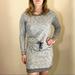 Converse Dresses | Converse Heathered Grey Drawstring Dress | Color: Gray | Size: M