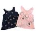 Disney Shirts & Tops | Disney Minnie Mouse 18m Tank Top Set Of 2 | Color: Blue/Pink | Size: 18mb