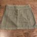 Free People Skirts | Free People Green Denim Skirt | Color: Green | Size: 6