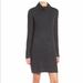 Madewell Dresses | Madewell Turtleneck Sweater Dress | Color: Gray | Size: Xs