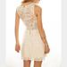 Urban Outfitters Dresses | Kimichi Blue White Bella Lace Fit Flare Dress | Color: White | Size: L