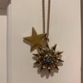 J. Crew Jewelry | Authentic J. Crew Double Star Pendant Necklace | Color: Gold | Size: Os