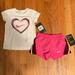 Nike Matching Sets | Nike 2t Girls Short And Top Nwt | Color: Pink/Cream | Size: 2tg