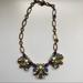 J. Crew Jewelry | J.Crew Statement Necklace | Color: Green/Purple | Size: Os